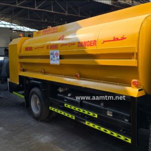 Diesel tanker truck for fuel transportation and storage in UAE