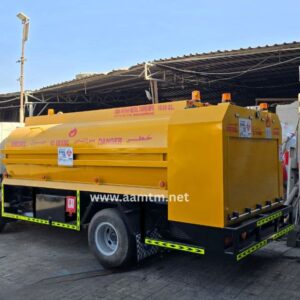 Diesel tanker truck for fuel transportation and storage in UAE