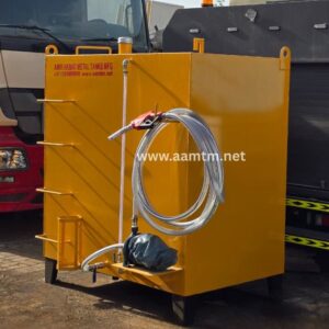 Rectangular box type diesel storage tank for fuel storage and generators in UAE, Oman, Bahrain, Qatar, Kuwait, Saudi, KSA