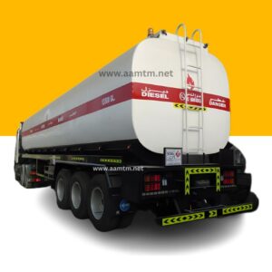 Diesel tanker truck for fuel transportation and storage in UAE