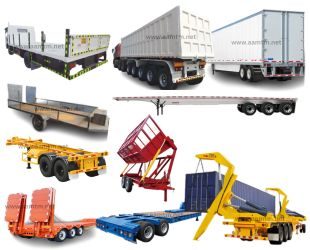 trailers-amir-akbar-metal-tanks-manufacturing trailers, log trailers, low bed trailers, mud box trailers, dry van trailers, side dump trailers, container trailers, utility trailers, flatbed trailers supplier and manufacturer in uae, oman, kuwait, saudi, KSA, bahrain and other GCC countries.